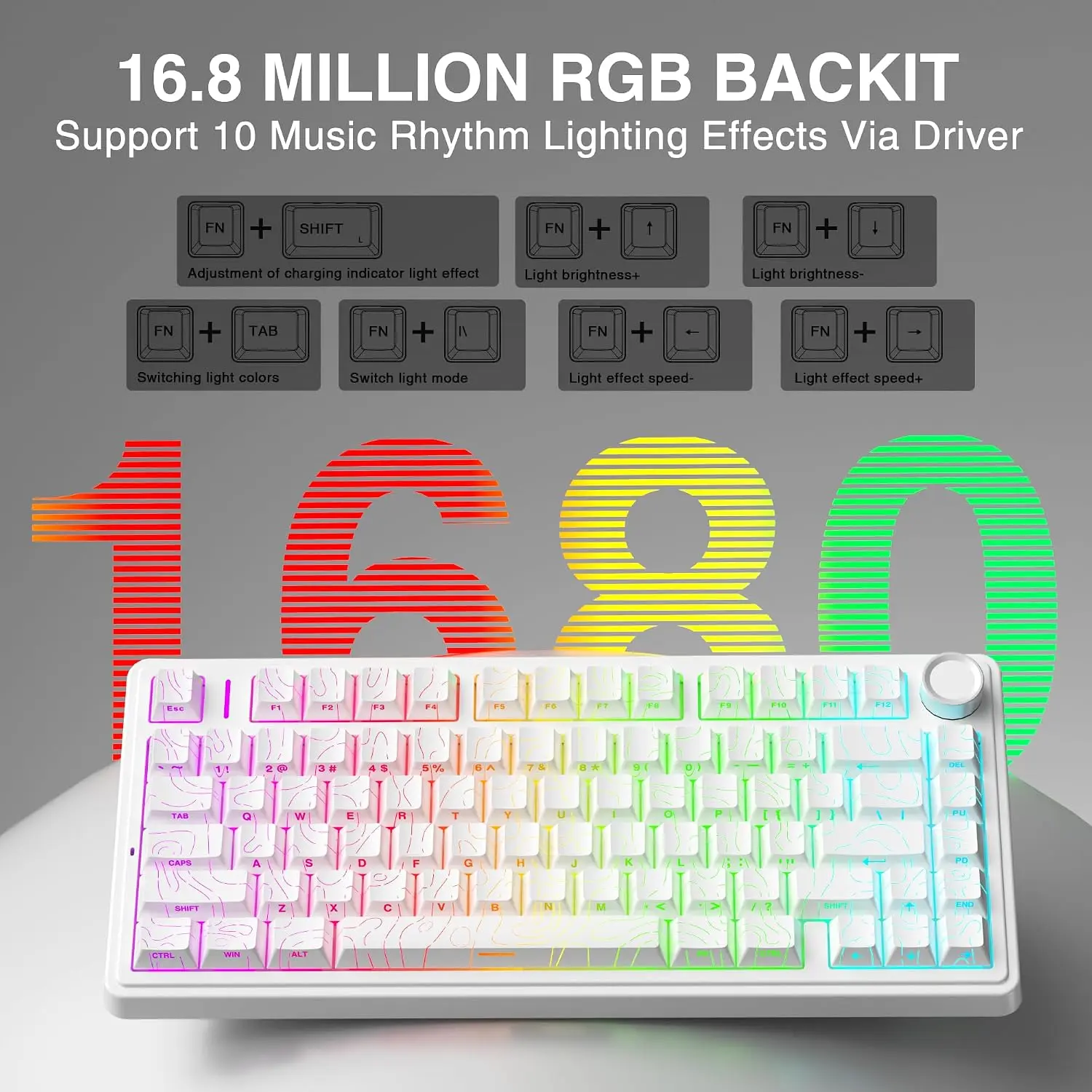Teclado mecánico para juegos A - Gaming Keyboard Nearby reseña y precio